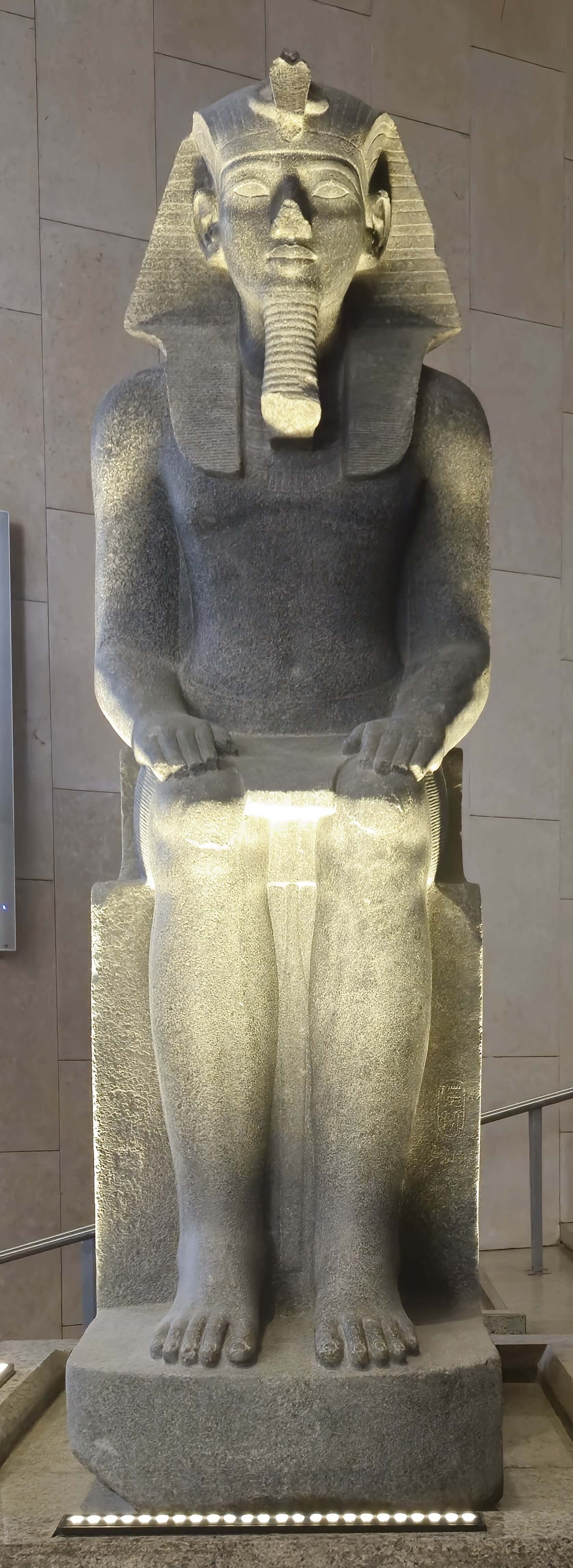 Seated Statue of King Amenhotep III