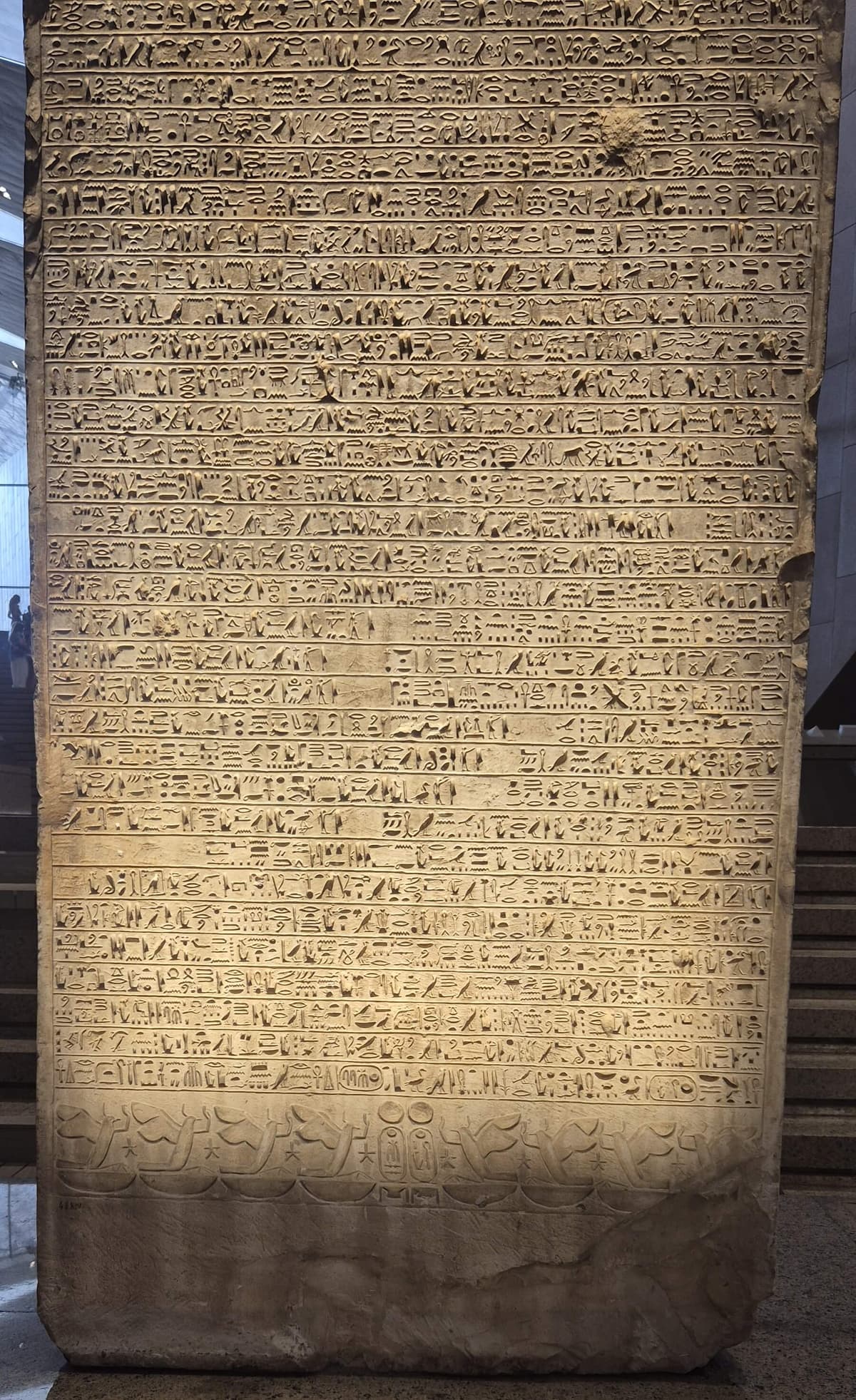 Stela of King Ramesses IV & Abydos Gods